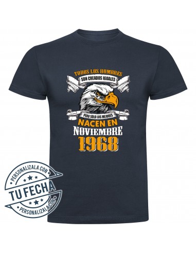 Camiseta todos los hombres son creados iguales, pero solo los mejores nacen en...