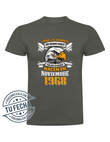 Camiseta todos los hombres son creados iguales, pero solo los mejores nacen en...