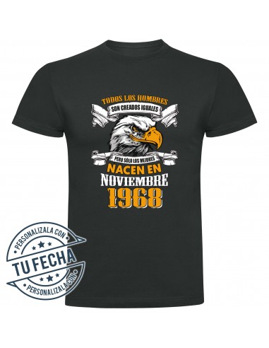 Camiseta todos los hombres son creados iguales, pero solo los mejores nacen en...