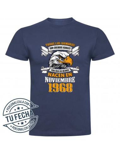 Camiseta todos los hombres son creados iguales, pero solo los mejores nacen en...