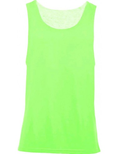 Camiseta de playa de tirantes fluor