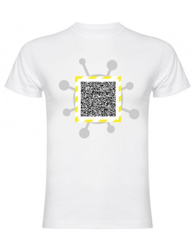 Camiseta pasaporte COVID código QR