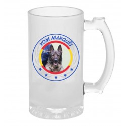 Jarra de cerveza CEPPA con tu foto y afijo de criador 2